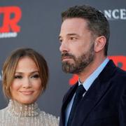 Jennifer Lopez och Ben Affleck i mars 2023.