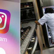 Appen Instagram/En hushållerska, arkivbild. 