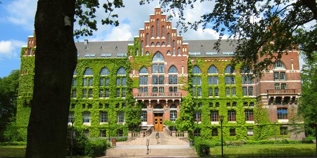 Universitetsbiblioteket i Lund.  Wikimedia commons.