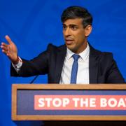 Storbritanniens premiärminister Rishi Sunak. 