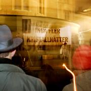 Arkivbild. Antirasistisk manifestation under Kristallnatten 2005.