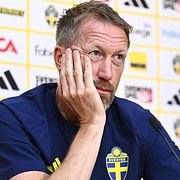 Sveriges förbundskapten Graham Potter.