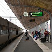 Illustrationsbild av Umeå station, 2019.