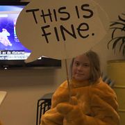 Greta Thunberg i filmen.