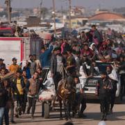 Khan Yunis i Gaza den första juni.