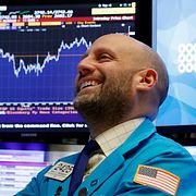 Investeraren Meric Greenbaum på New York Stock Exchange. Arkivbild.