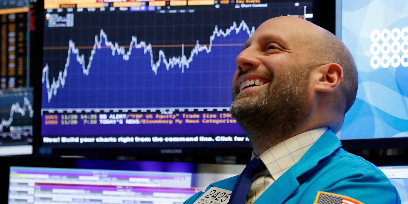 Investeraren Meric Greenbaum på New York Stock Exchange. Arkivbild.