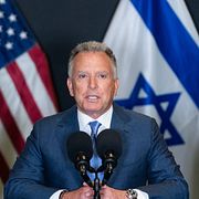 USA:s särskilda sändebud Steve Witkoff, USA:s vicepresident JD Vance och Trumps svärson Jared Kushner.