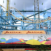 Berg- och dalbanan Jetline har i dag monterats ner.