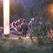 Delar av det kraschade Wagnerplanet undersöks i Tverregionen AP