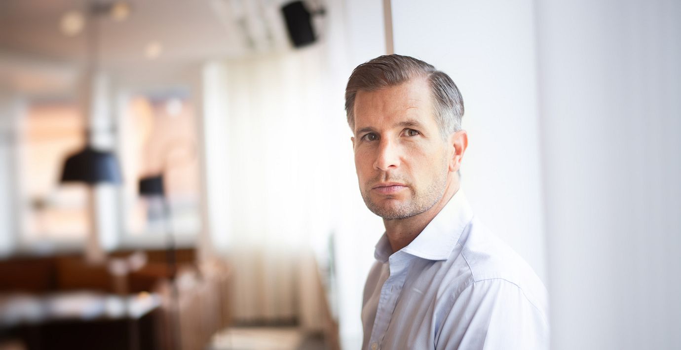 Johan Åkerlund, vd och koncernchef för Intrum.