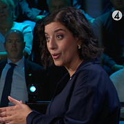 Nooshi Dadgostar (V) och Simona Mohamsson (L) rök ihop kring hyrorna.
