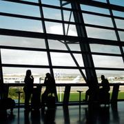 Ben Gurion-flygplatsen i Tel Aviv, Israel. 