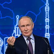 Rysslands president Vladimir Putin.