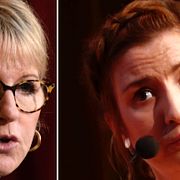 Margot Wallström och Birgitta Ohlsson.