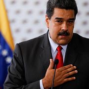 Venezuelas president Nicolás Maduro. 