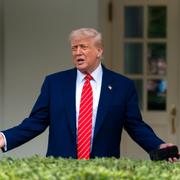 Trump på torsdagen. 