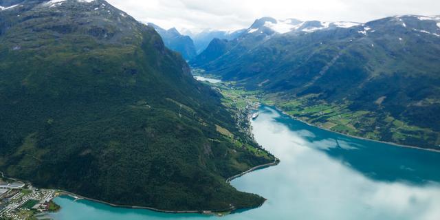 Norsk fjord.  Johansen, Erik / TT NYHETSBYRÅN