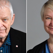 Socialdemokraterna Thomas Hammarberg och Elin Lundgren.