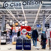 En Clas Ohlson-butik.