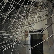 Bilder på sjukhuset som WHO-chefen Tedros Ghebreyesus har delat.