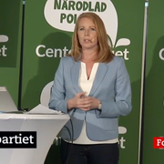 Annie Lööf under talet.