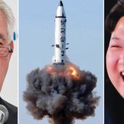 Rex Tillerson och Kim Jong-Un.