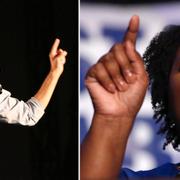 Beto O’Rourke och  Stacey Abrams.