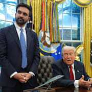 Zohran Mamdani och Donald Trump träffas i Vita huset.