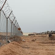 Gränsen mellan Syrien och Irak.