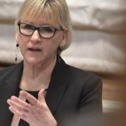 Utrikesminister Margot Wallström (S).