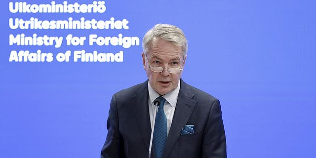 Finlands utrikesminister Pekka Haavisto. Antti Hamalainen / AP