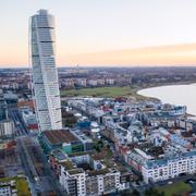 Turning Torso i Malmö.