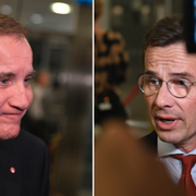 Stefan Löfven och Ulf Kristersson.