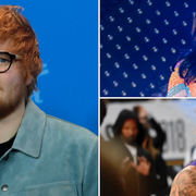 Ed Sheeran, Cardi B och Justin Bieber. 