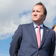 Stefan Löfven, Åsa Romson och Isabella Lövin.