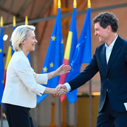 von der Leyen i Rumänien / Putin. 