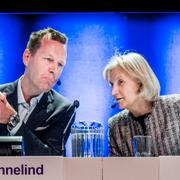 ohan Dennelind, vd och Marie Ehrling, styrelseordförande på Telia