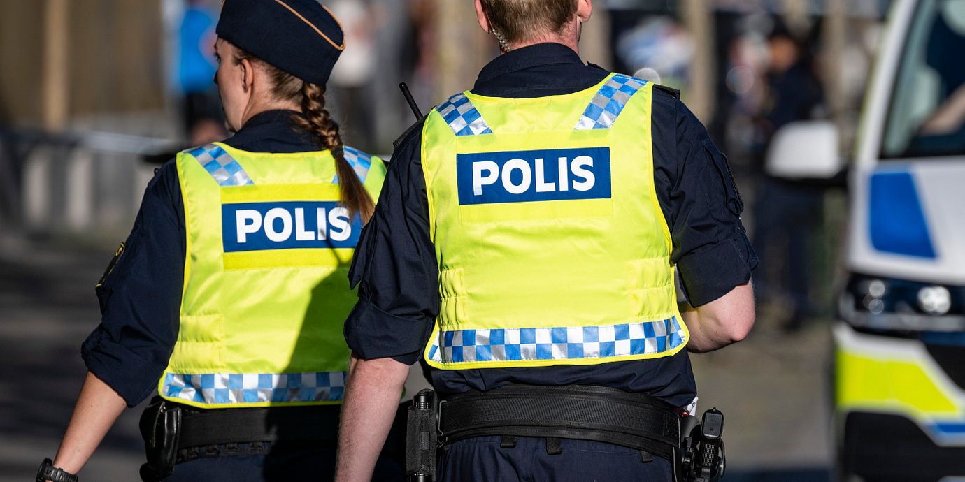 Poliser i Malmö, augusti 2024.