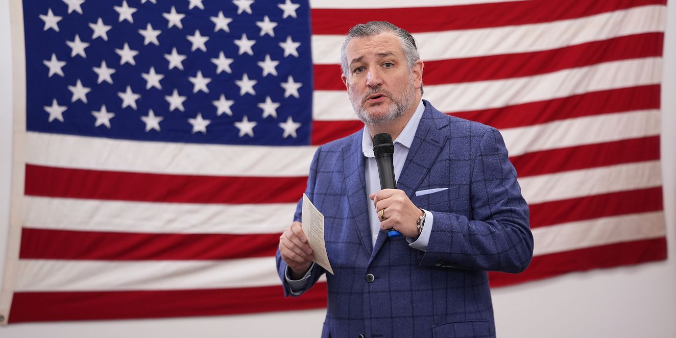 Texas-senatorn Ted Cruz.