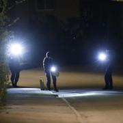 Bild från nattens polisinsats.