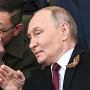 Xi och Putin under ett tidigare möte.