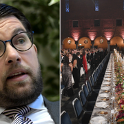 Jimmie Åkesson har inte blivit inbjuden till årets Nobelfest.