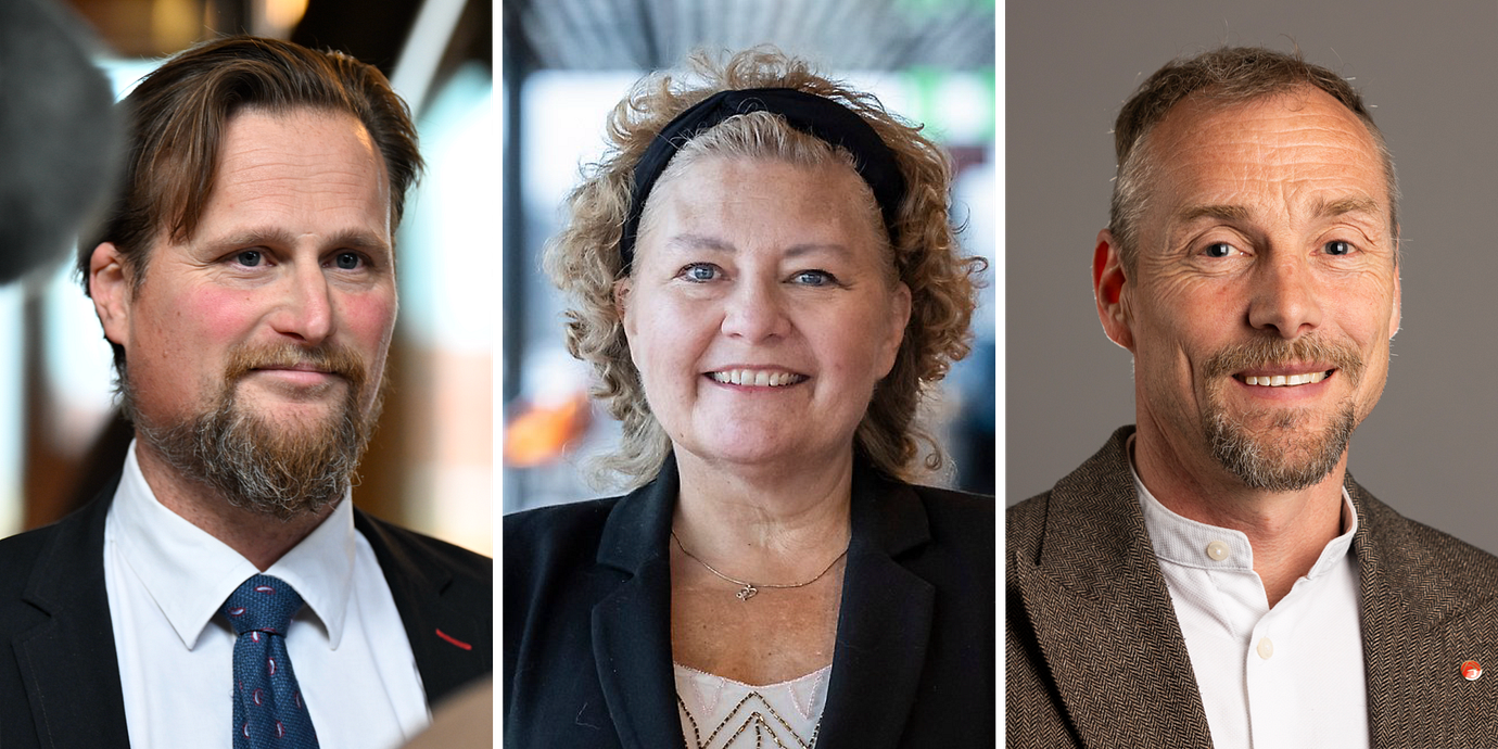 Carl-Johan Sonesson (M) blir regionfullmäktiges ordförande i Skåne, Helena Proos (S) i Uppsala och Lars Hildingsson (S) i Blekinge.