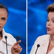 Marina Silva och Dilma Rousseff