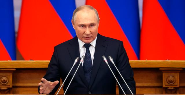 Vladimir Putin.  Alexander Demyanchuk / AP