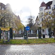 Den så kallade ”knarkrondellen” utanför förskolan i Malmö.