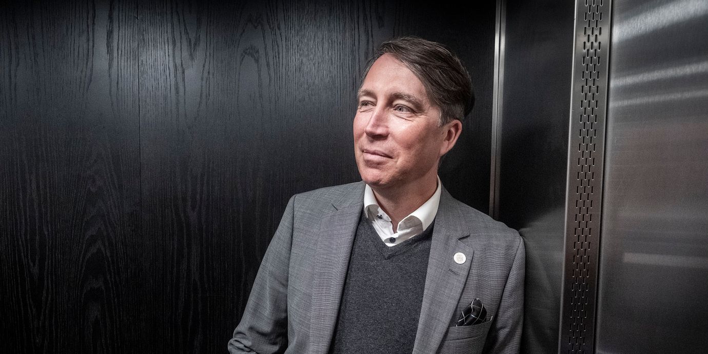 Richard Jomshof i riksdagen. Arkivbild.