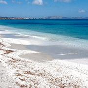 Strand på Sardinien.