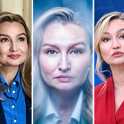 Bilder på Ebba Busch från 2026.